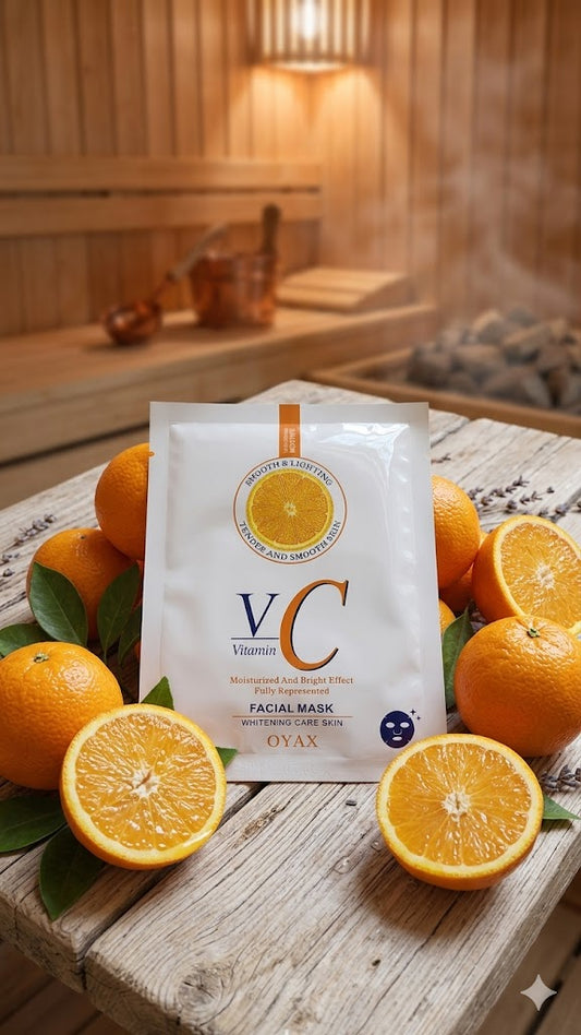 Mască revitalizantă cu vitamina C