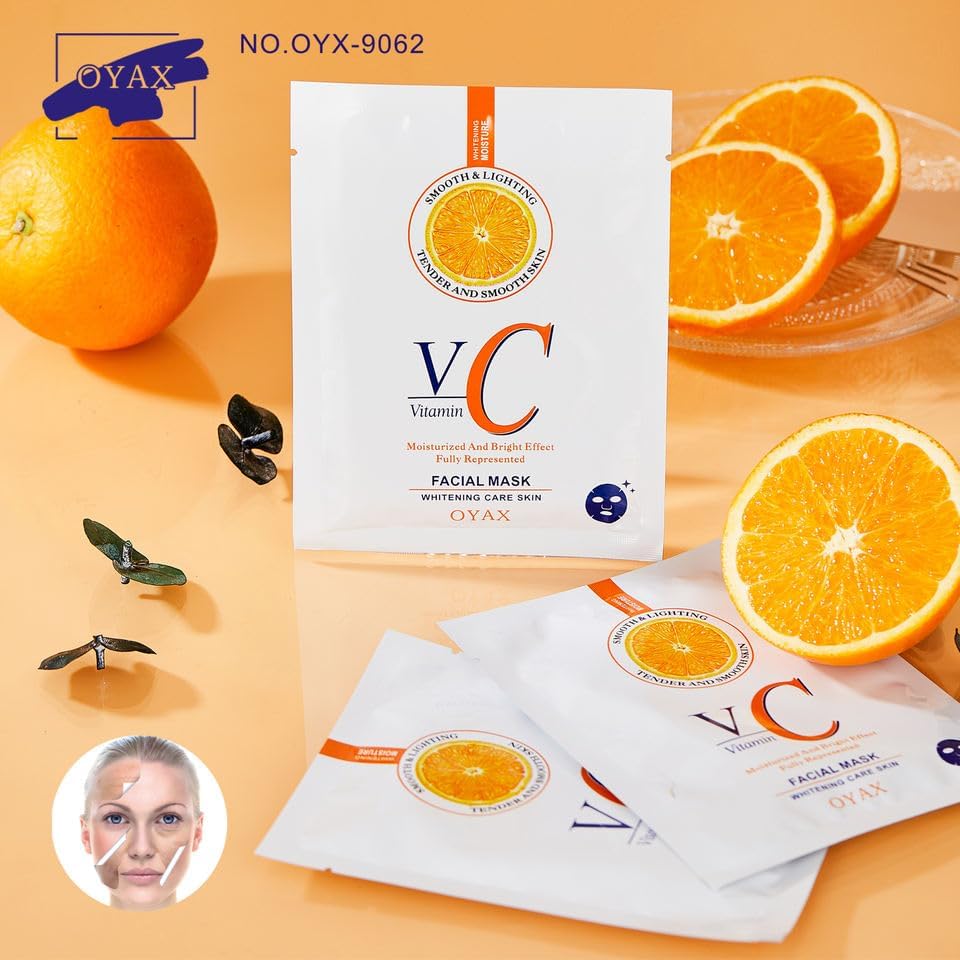 Mască revitalizantă cu vitamina C
